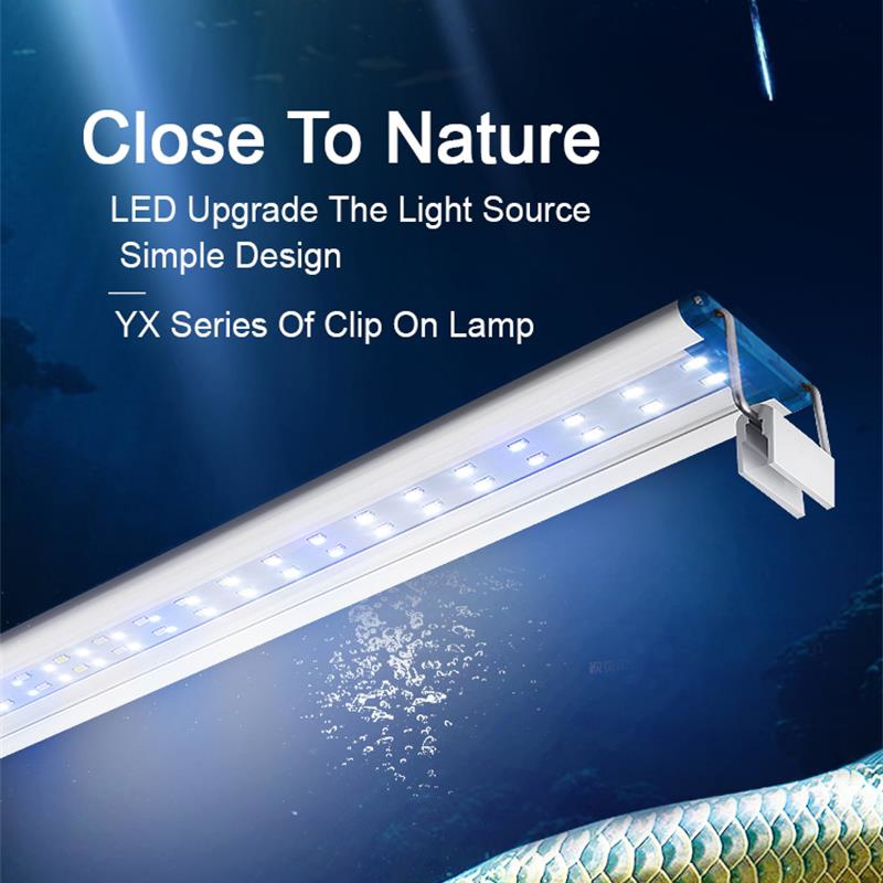 Marine Aquarium Lamp - مشبك مقاوم للماء قابل للتمديد على