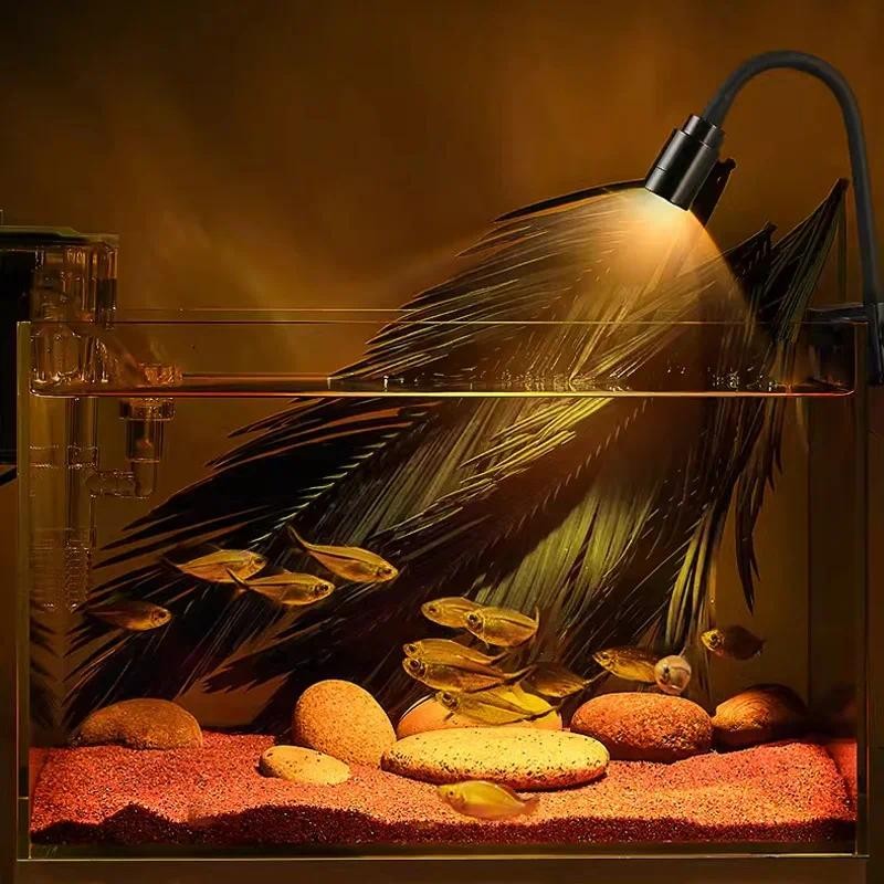 Marine Aquarium Lamp - USB حوض السمك ضوء نباتات الإضاءة