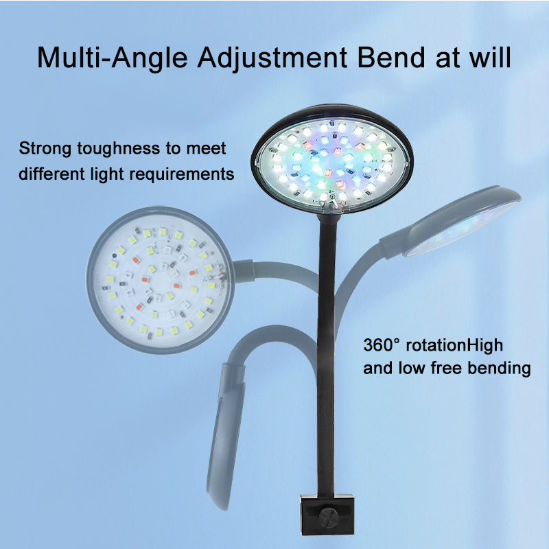 USB حوض السمك LED مصباح خزان ا - مراجعة Marine Aquarium Lamp وسعره