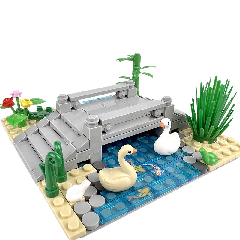 MOC 2025 جديد 1 قطعة مجموعة حي - مراجعة Marine Zoo وسعره