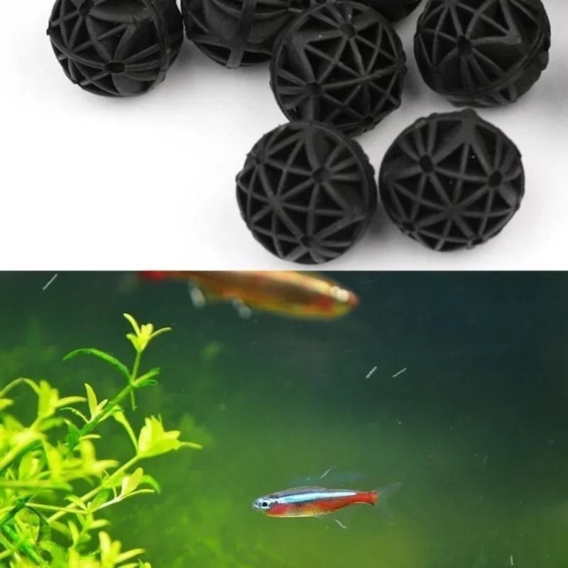 50 قطعة من كرات الفلتر البيولو - مراجعة Aquarium Marine Tank وسعره