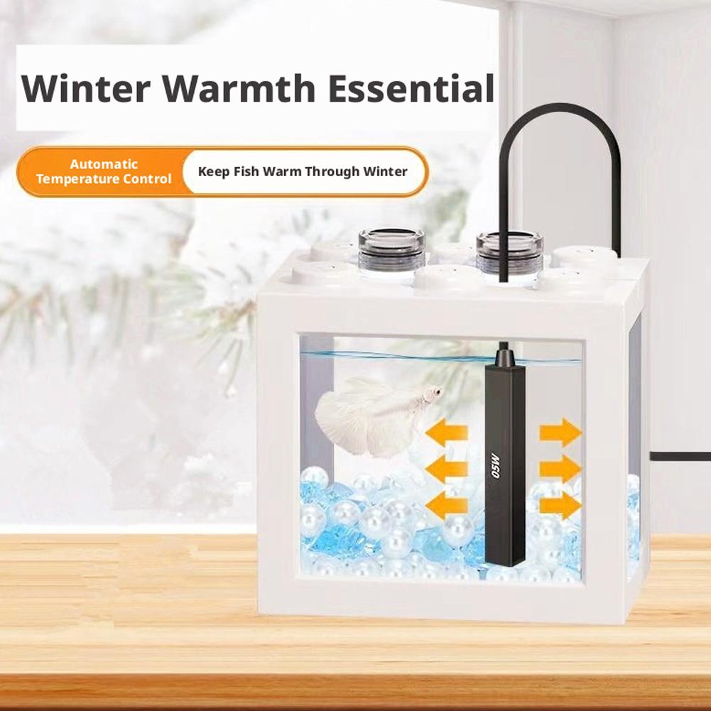 سخان حوض أسماك صغير يعمل بمنفذ - مراجعة Aquarium Marine Tank وسعره