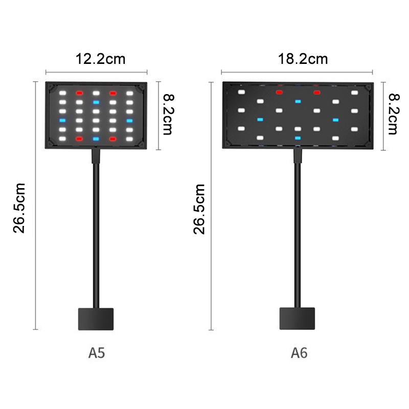 حوض السمك USB مصباح ليد الطيف  - مراجعة Marine Aquarium Lamp وسعره