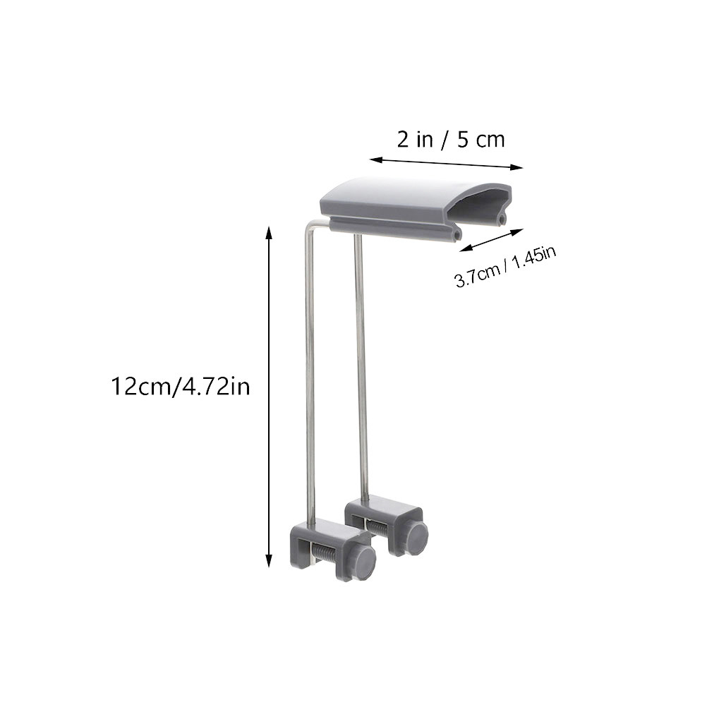 قطعتان من حامل إضاءة حوض السمك - مراجعة Marine Aquarium Lamp وسعره