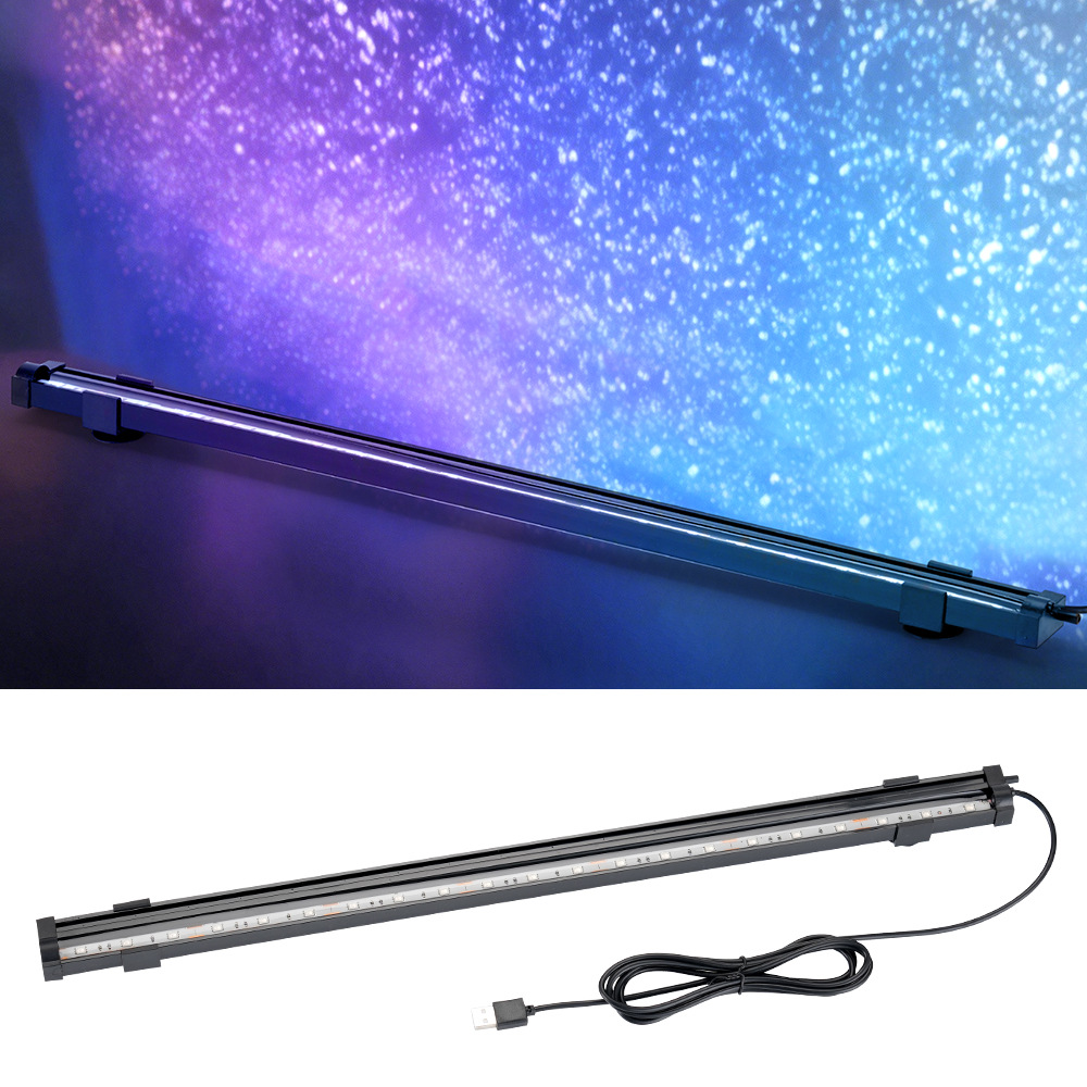 مصباح LED USB لحوض السمك مع فق - مراجعة Marine Aquarium Lamp وسعره