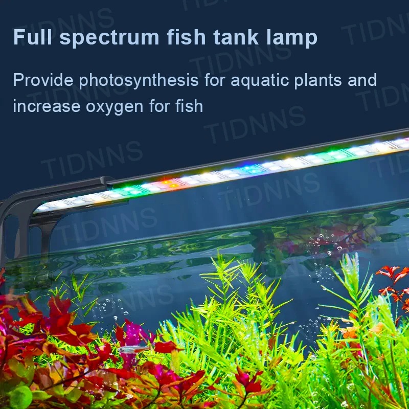 حوض السمك ضوء Led النبات تنمو  - مراجعة Marine Aquarium Lamp وسعره